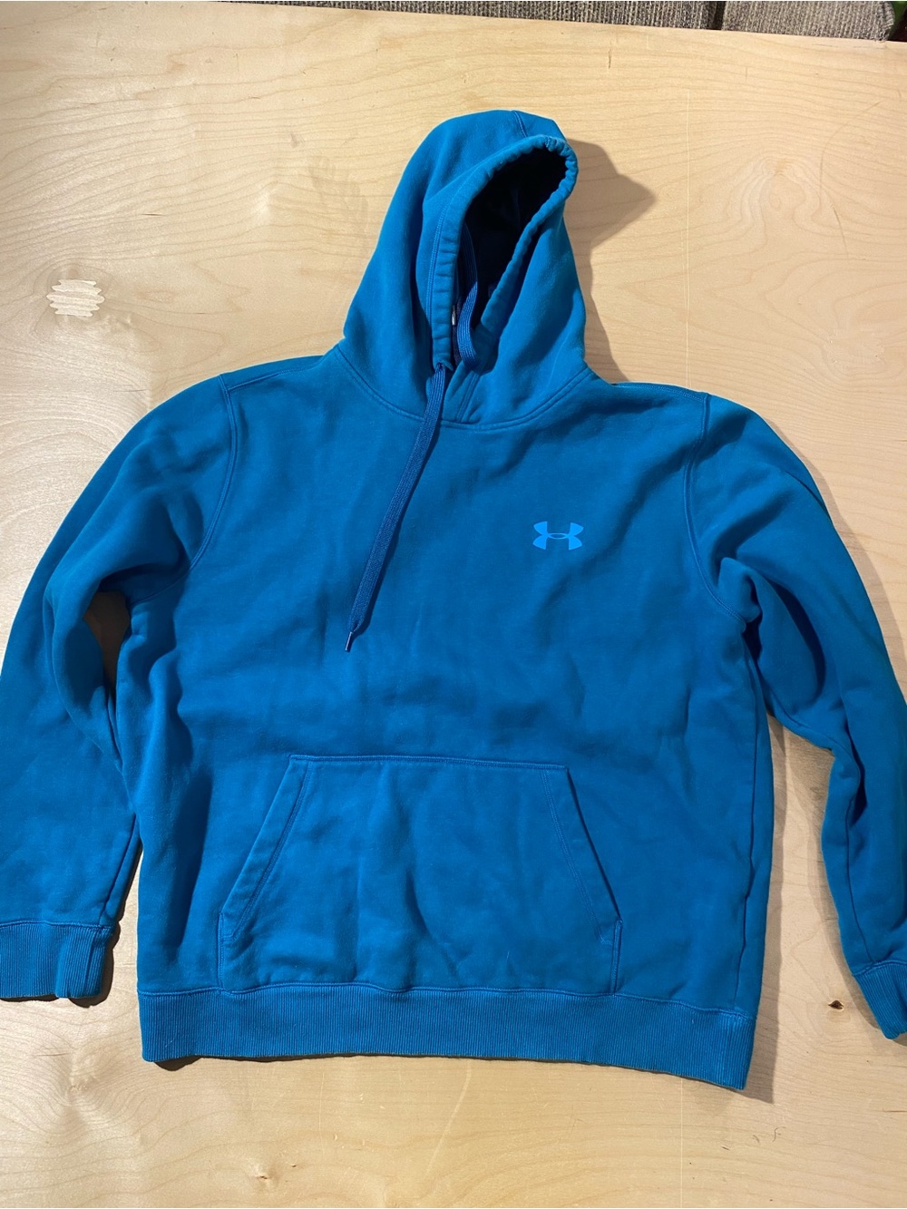 Under Armour Men’s Blue Pullover Hoodie XL (Y)